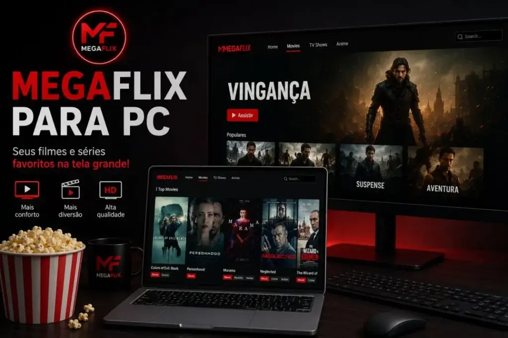 Recursos do MegaFlix para PC